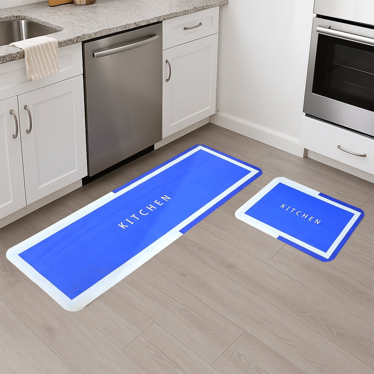 Premium Anti-Slip Kitchen Floor Mat (1 Set)
