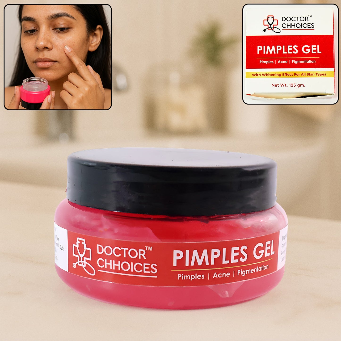 Doctor Chhoices Herbal Pimple Gel
