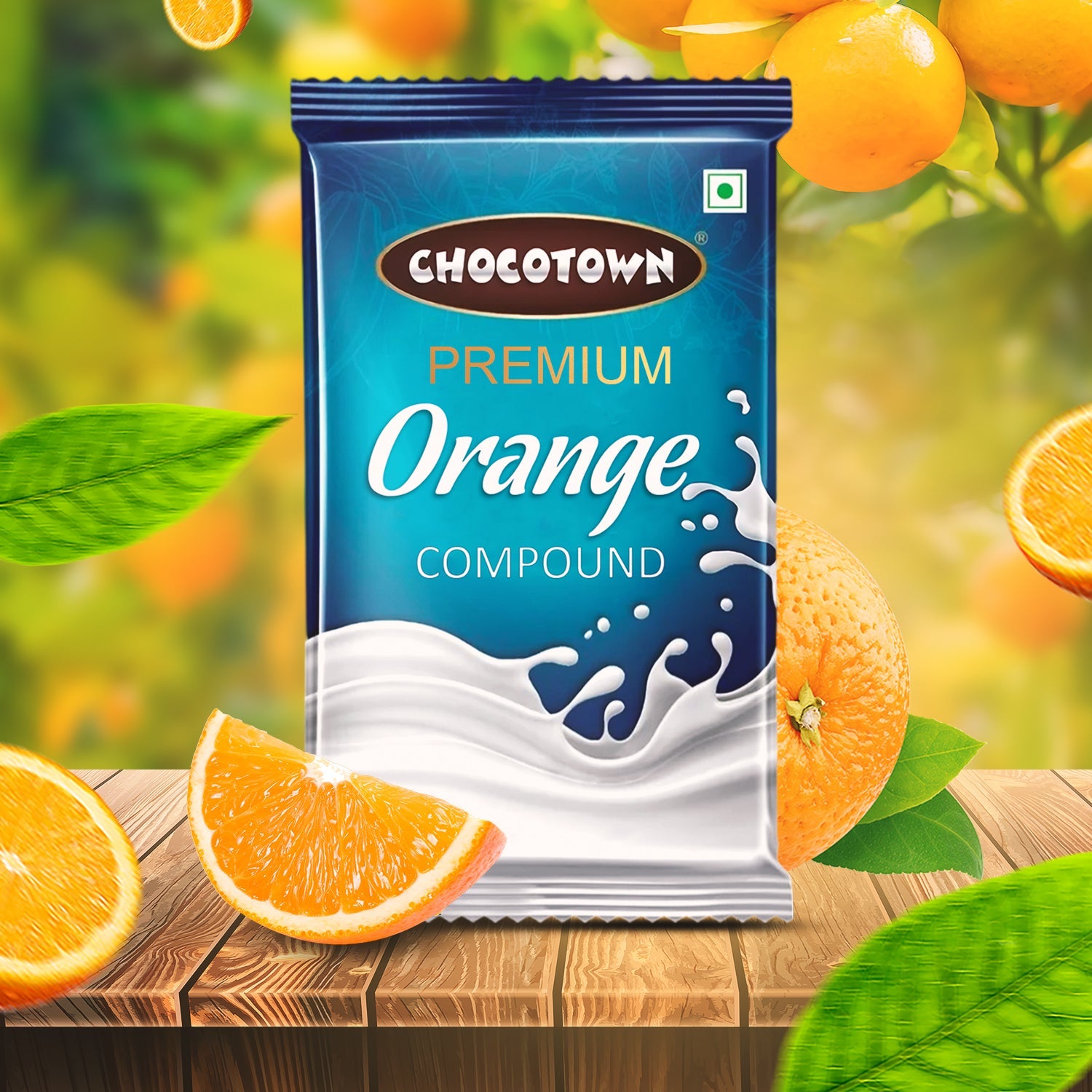 orange chocolate compound