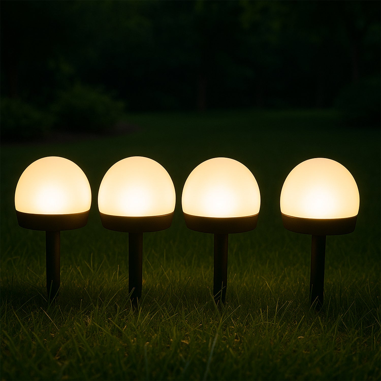 Sun Dome Solar Garden Lights