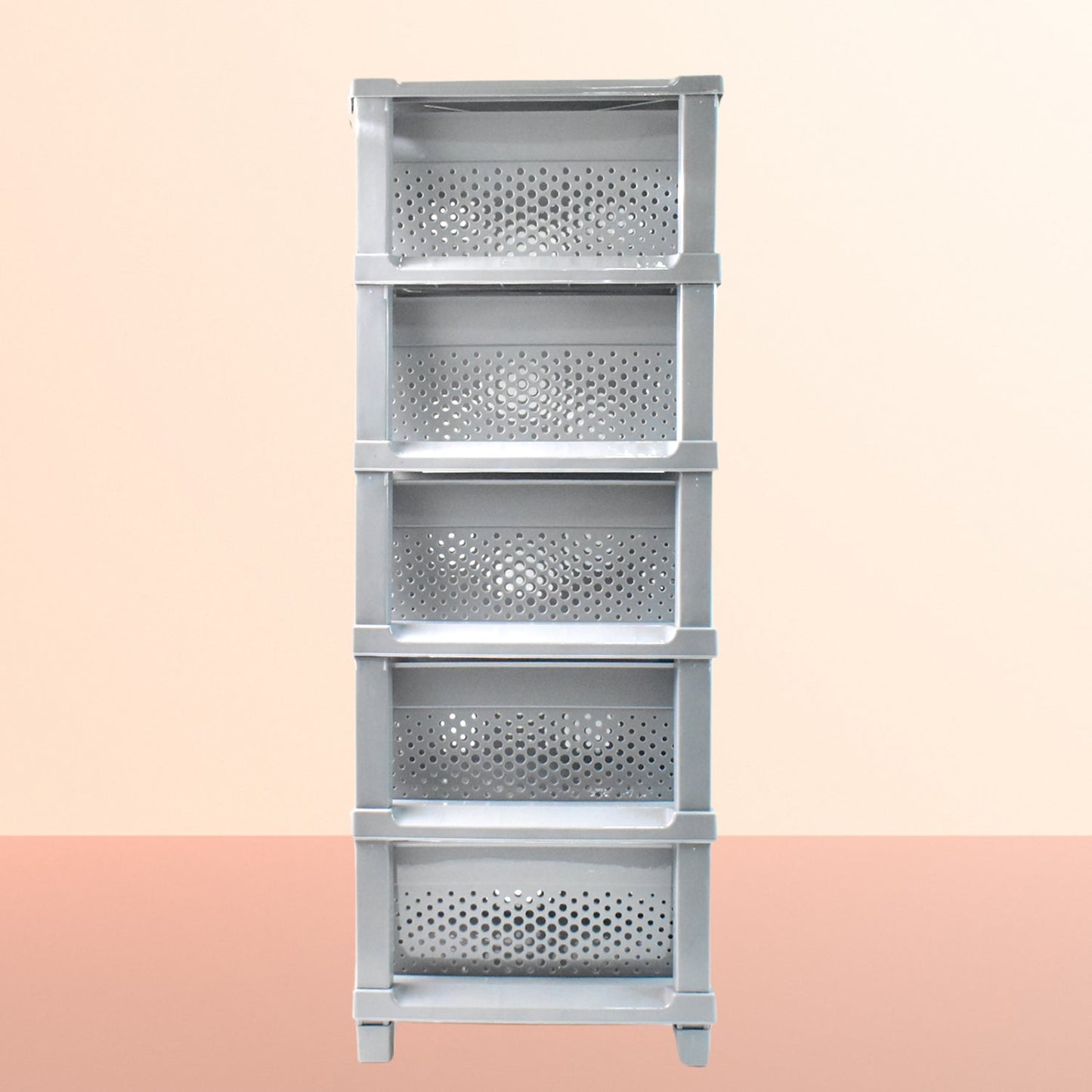 Multi-Purpose Anti-Slip 5 Layer Modular Drawer Storage System