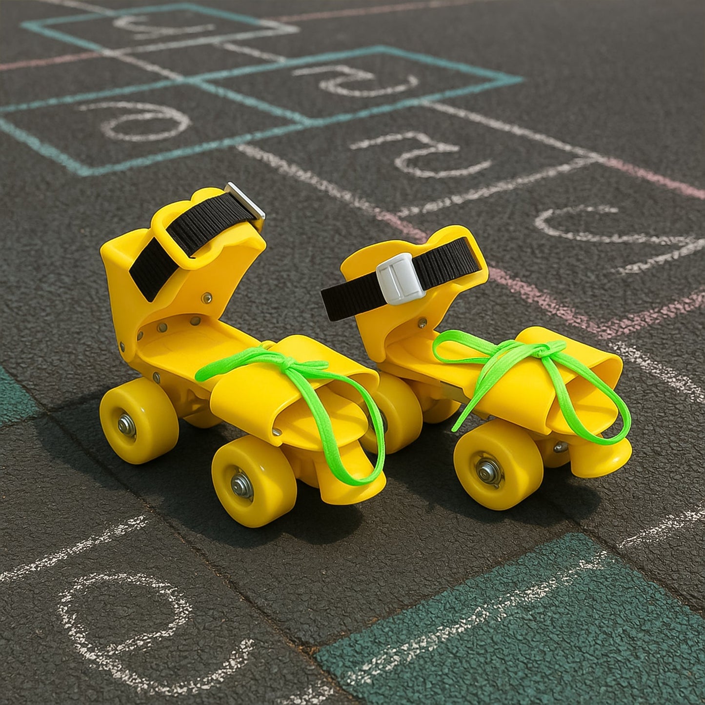 Adjustable Dry Skates for Kids (1 Pair)