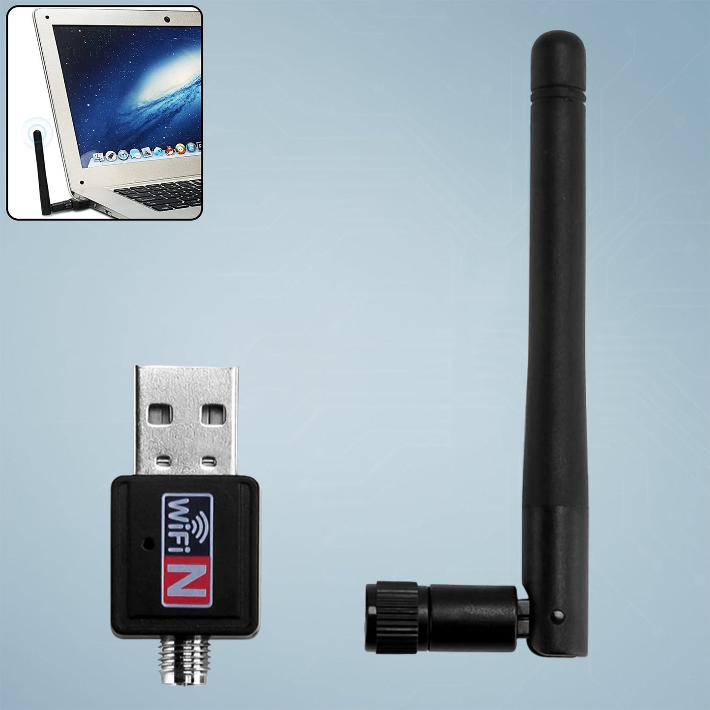 USB Wifi Receiver used in all kinds of household and official places for daily use of internet purposes by types of people etc.