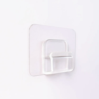 Seamless Transparent Wall Hook