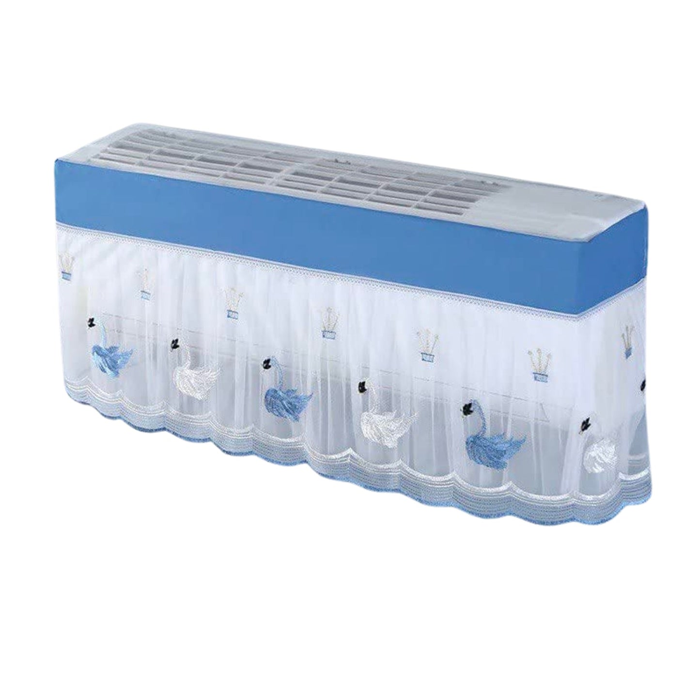 Folding Split AC Dust Cover – Washable, Dustproof (1 Pc, approx 1 Ton)