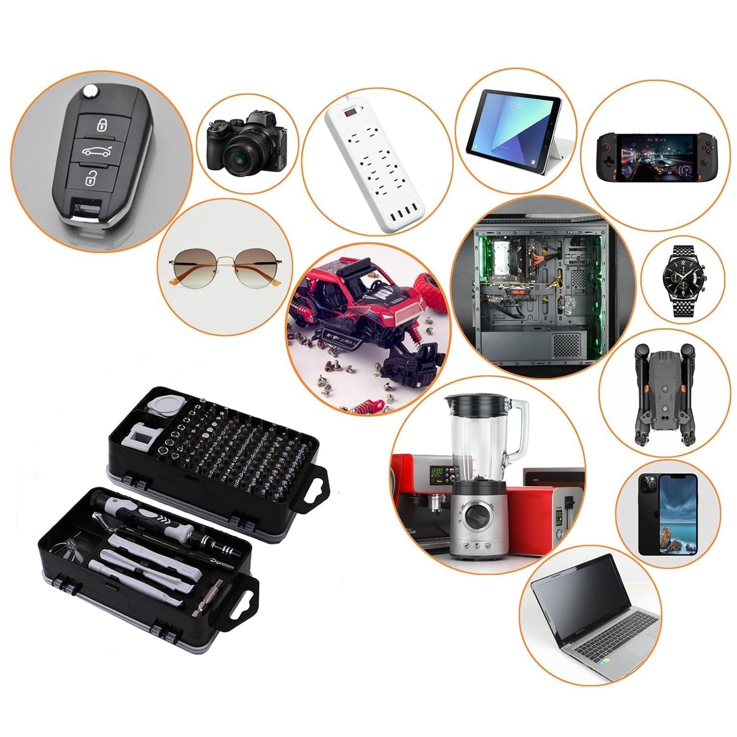 Precision Screwdriver Set (115-in-1 / B Grade)