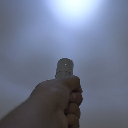 Portable Mini Torch, Super-Bright Mini 6 LED Bulb Pocket Torches - Small Keyring Torch Flashlight for Camping, Hiking, DIY, Travelling, Outdoors and More 3 Battery operated (Battery not included / 1 pc / Mix Color )