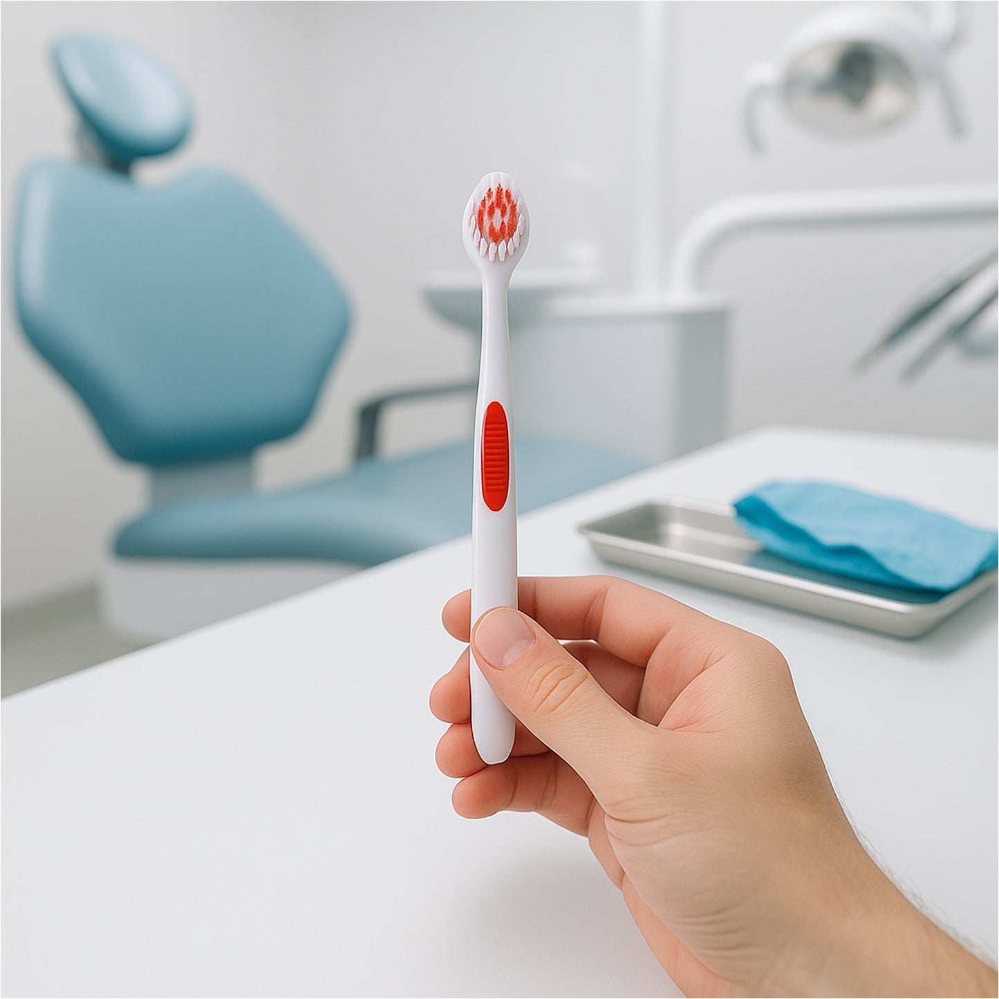 Ergonomically designed anti-slip handles  Durable plastic and stainless steel tools  Helps remove plaque, tartar, and food particles  Ideal for use between dentist visits  Travel-friendly and hygienically packaged