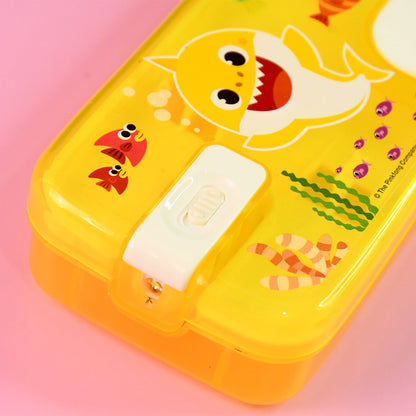 Cartoon Printed LED Pencil Box 