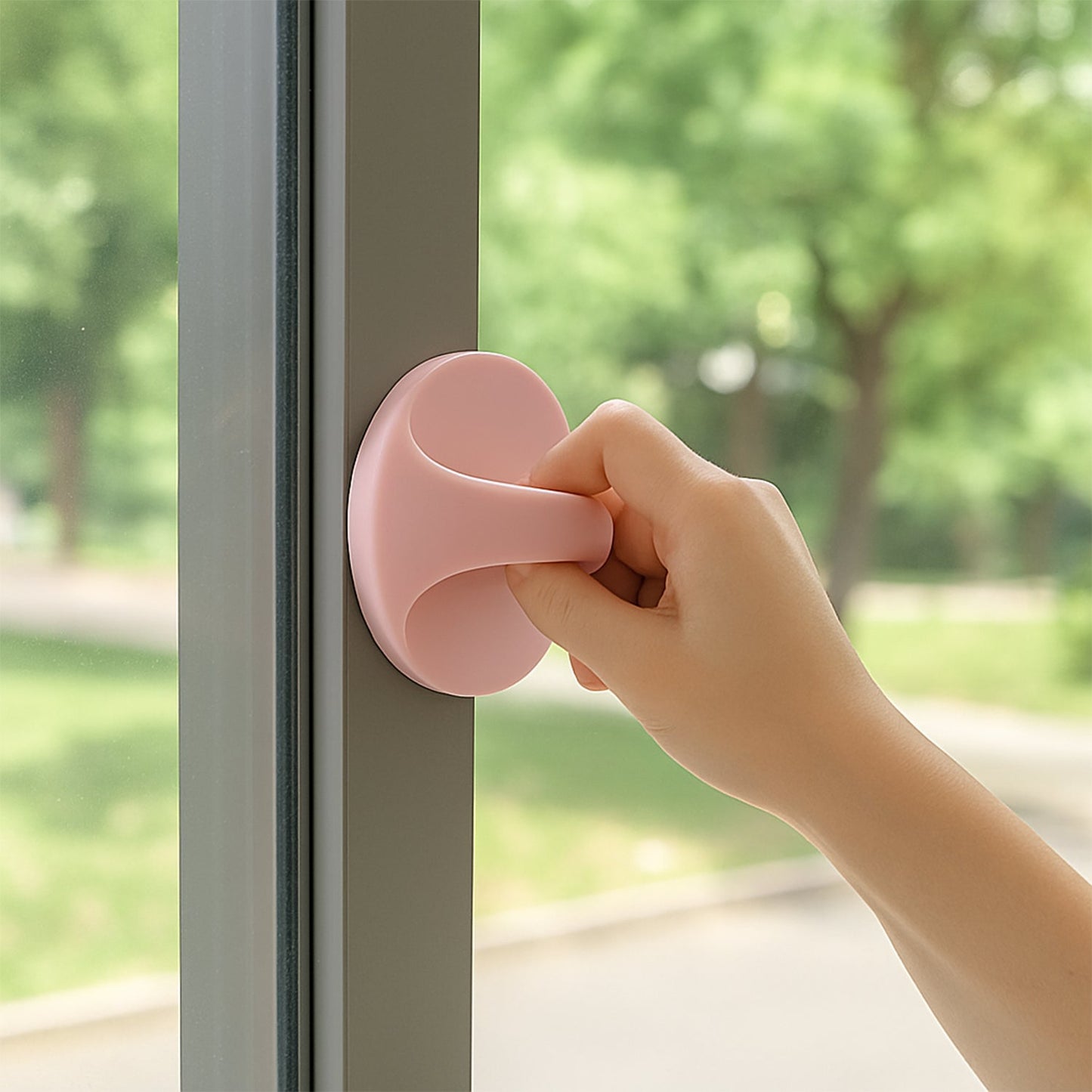 Plastic Adhesive Handle Grip (1 Pc)