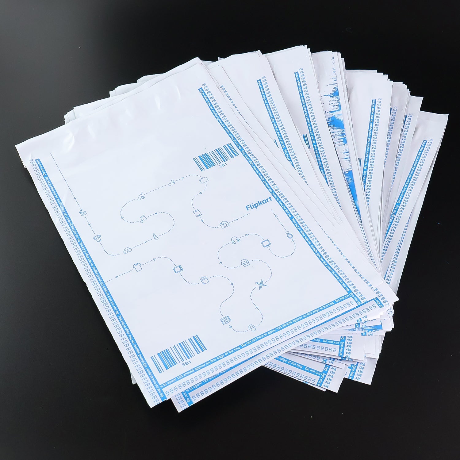 100 Pcs Small Flipkart Branded Tamper