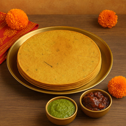 Maniarr's Chatpata Bajri Khakhra Wheat Chips (180Gm)