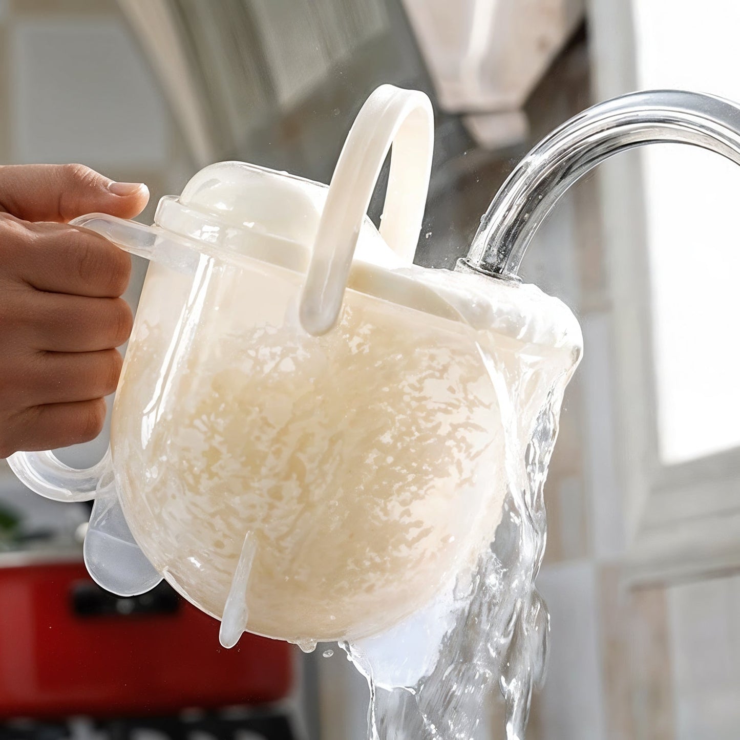 Airtight Rice & Grain Storage Container (1 Pc)