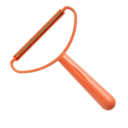 2-in-1 Portable Lint Remover – Long-Handle Brush & Sticky Roller for Clothes, Furniture & Carpets (1 Pc)