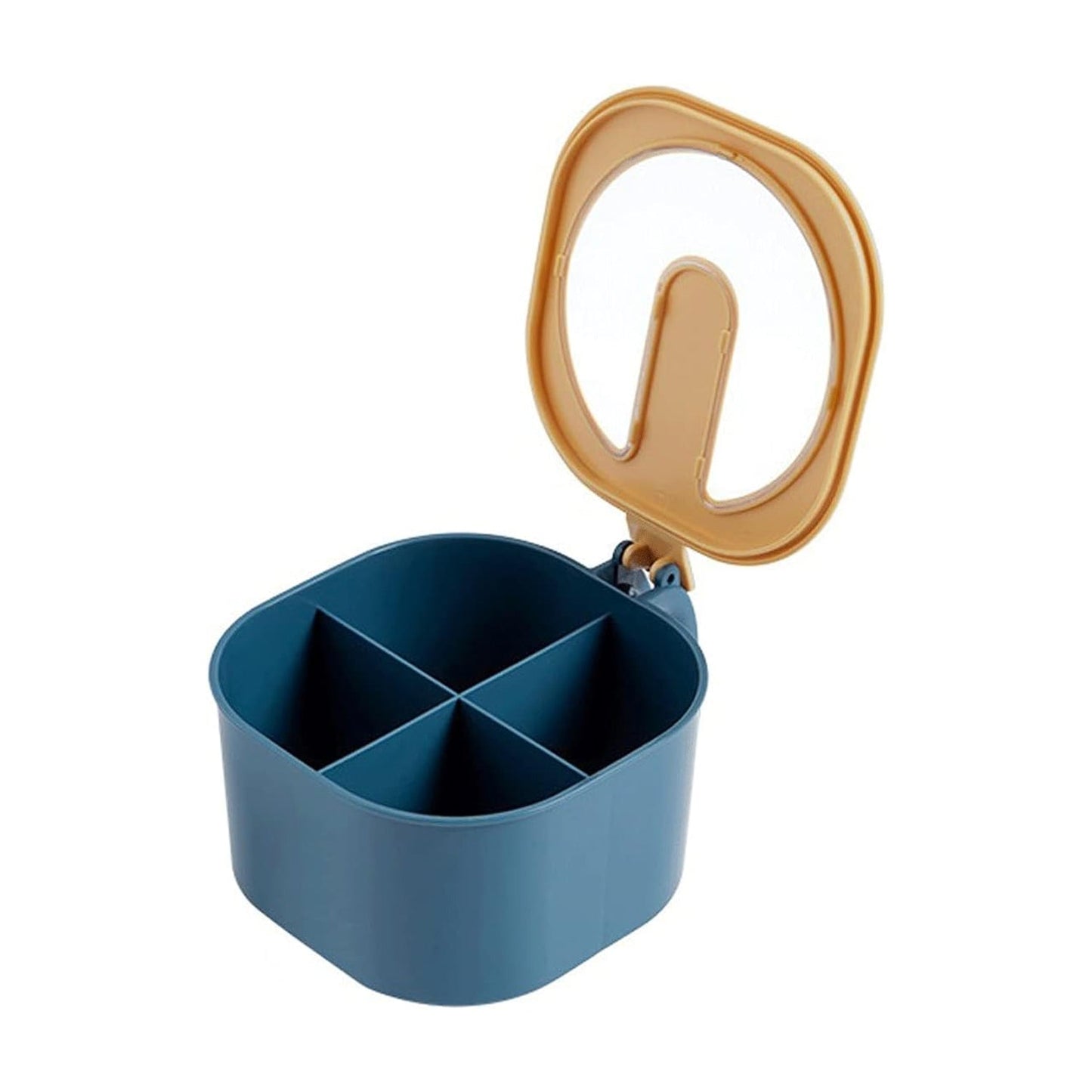 Fancy 4-Section Masala Box for Kitchen Storage (Spice Container)