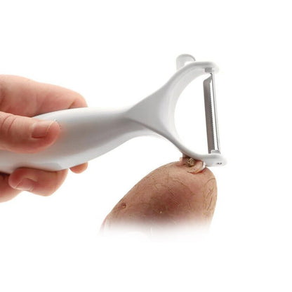 Reliable peeler for quick and efficient peeling of fruits and vegetables.