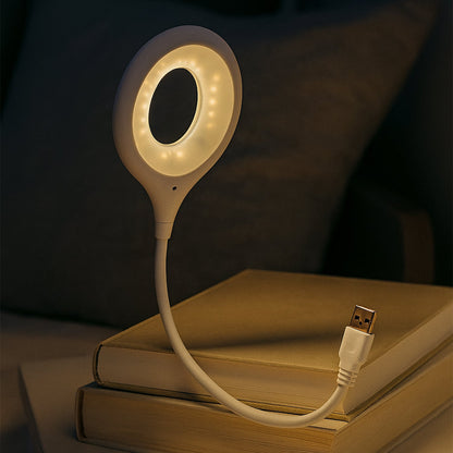 LED USB Light for Laptop, 16 LED Night Lights for Bedroom, Lightweight Small LED Reading Light Lamp with Flexible Neck, Desk Light for Home, Travel, Study, Office (1 Pc)