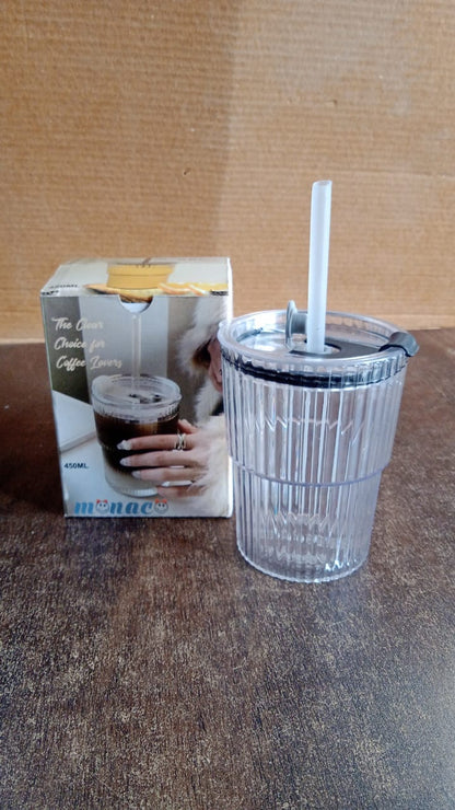 450 ML Monaco Premium Transparent Plastic Cup