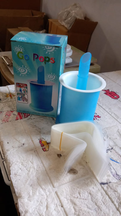DIY Manual Popsicle Maker – Reusable Ice Cream Mold (Approx 20 Pcs Packing Bag)