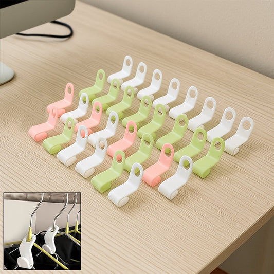 Multi-Color Hanger Connector Hooks Set