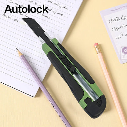 Cutter Knife Set with 1 Replacement Blades, Cutter Knife Advanced Tool (1 Pc / Mix Color)