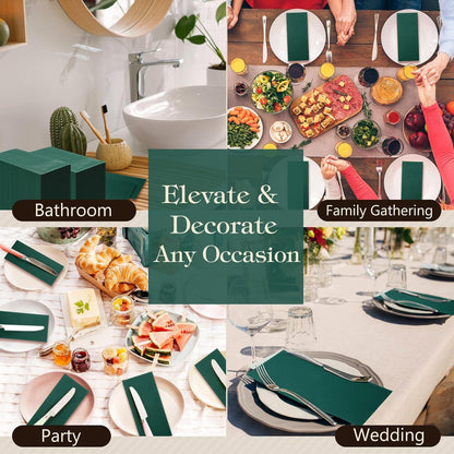 Multi-Color & Printed Disposable Food Wrapping Paper Set (10 Pc)