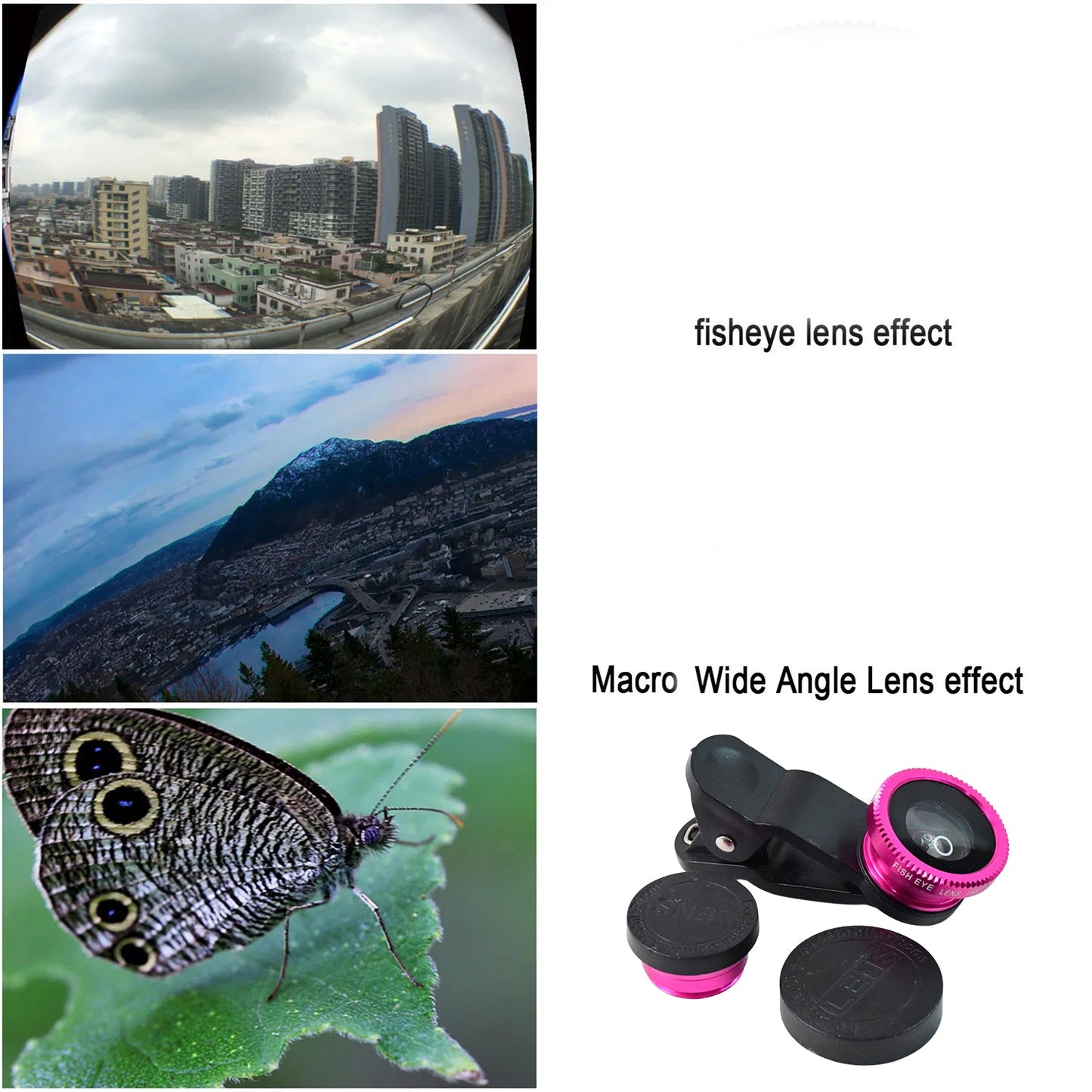 Universal Smartphone Clip Camera Lens
