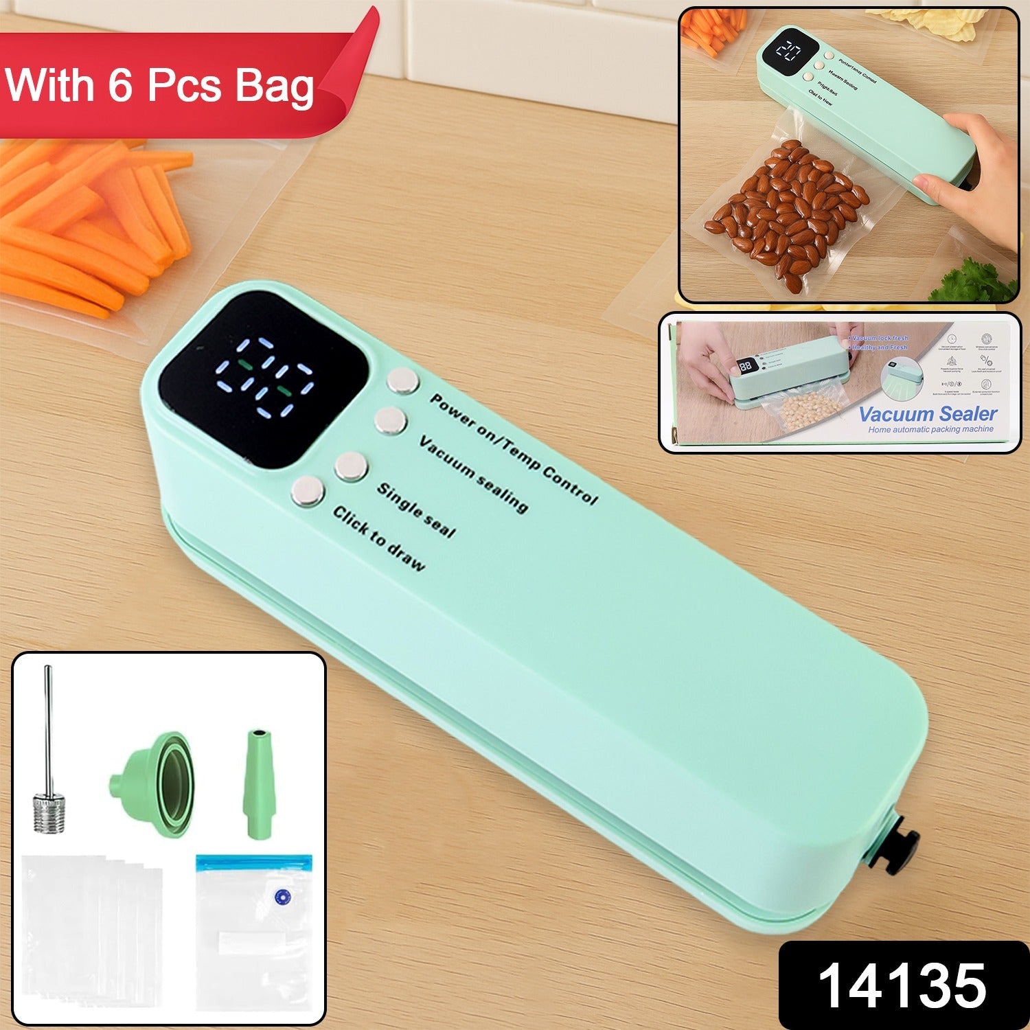 Portable Vacuum Sealer Pump