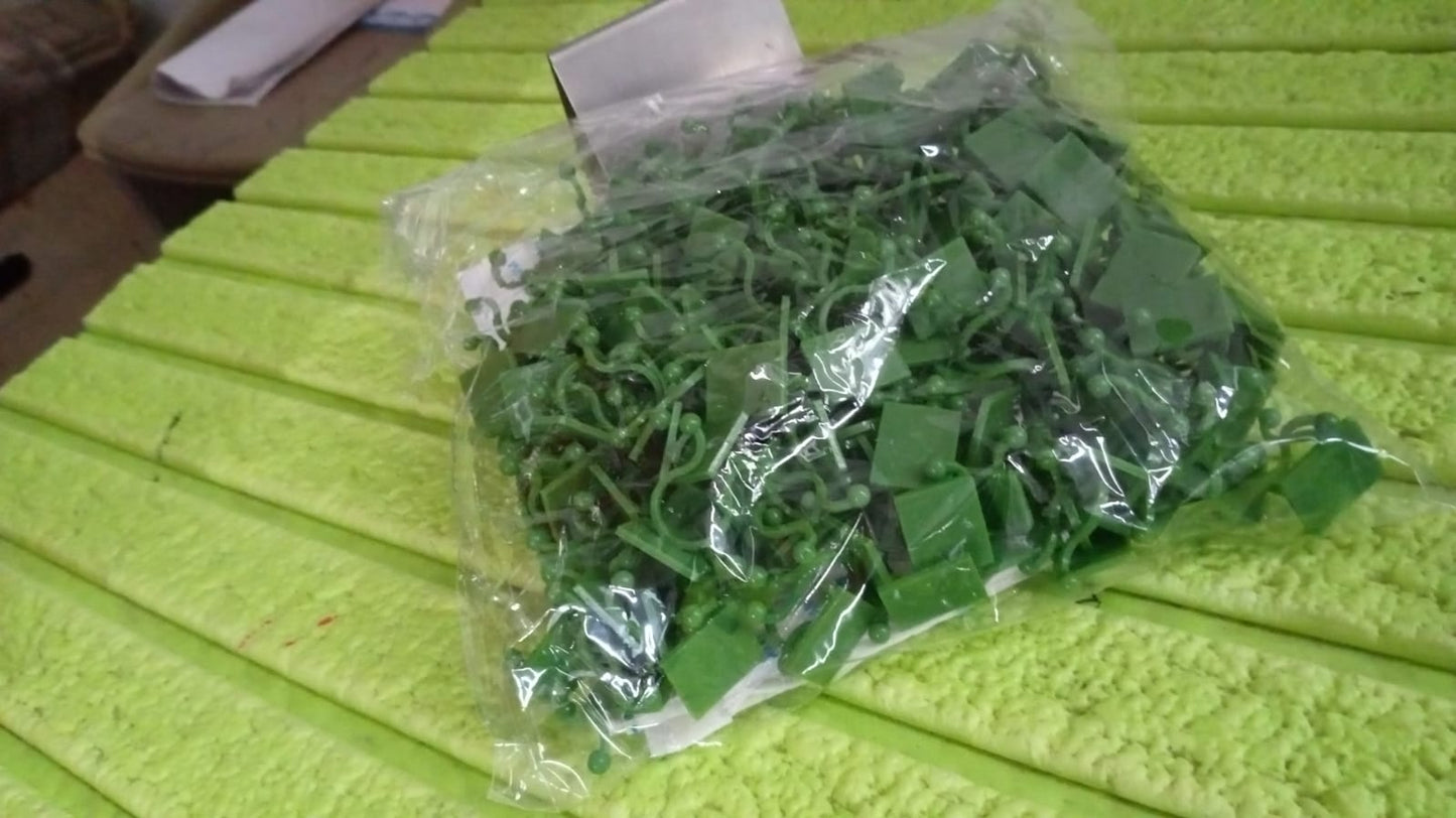 Plant Climbing Wall Fixture Clip Self-Adhesive Hook (Approx 200 Pcs Set)