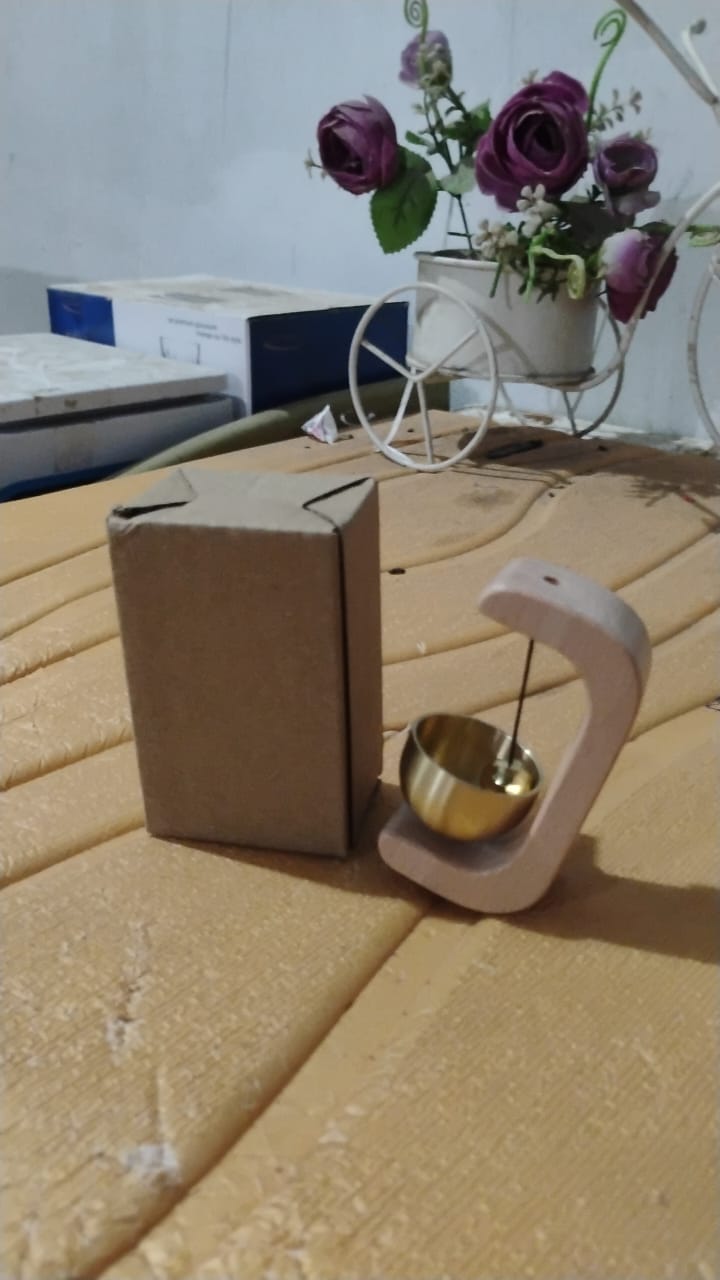 Premium Desktop Japanese-Style Zen Bell (1 Pc)