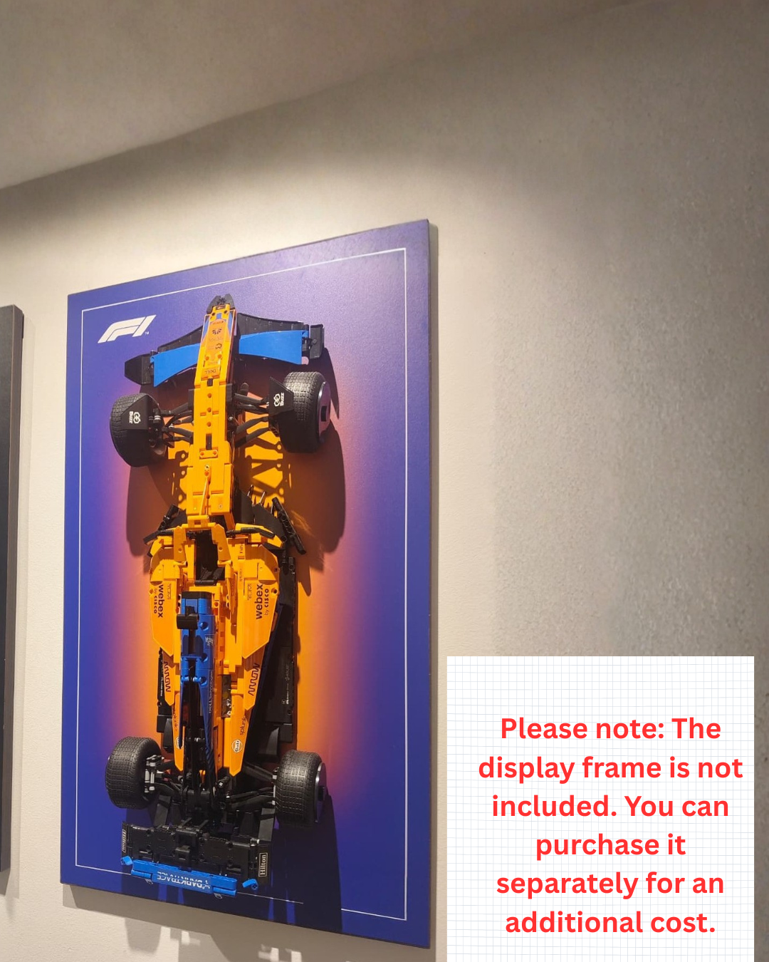 McLaren F1 Technique Version 1432 Pcs, 1:8 Scale Building Blocks Car