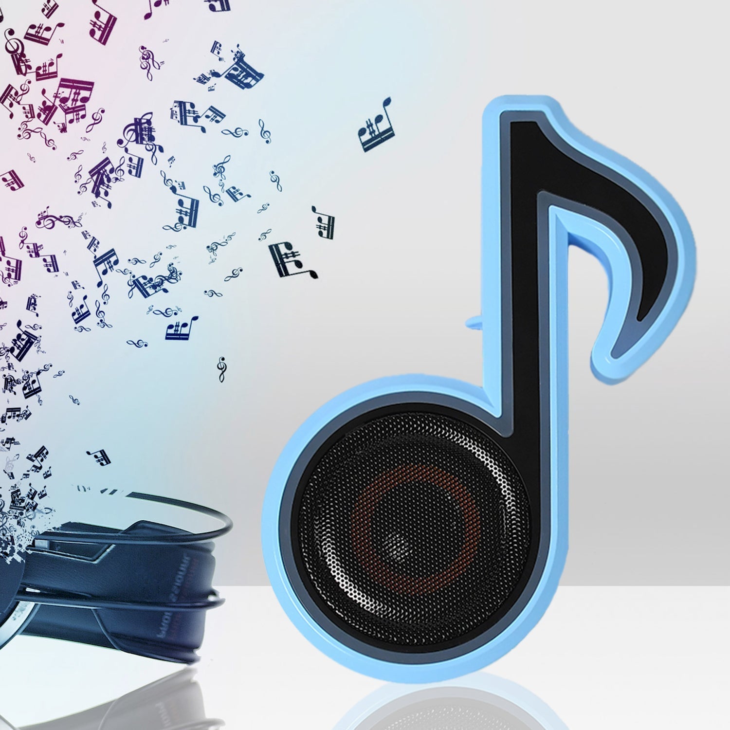 Music Note Shape Wireless Speaker 