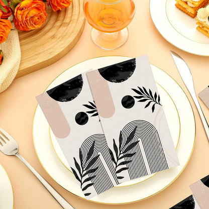 Premium Disposable Paper Napkins Approx 100 Pcs