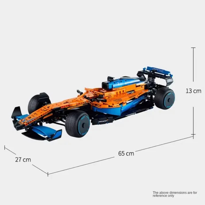 McLaren F1 Technique Version 1432 Pcs, 1:8 Scale Building Blocks Car