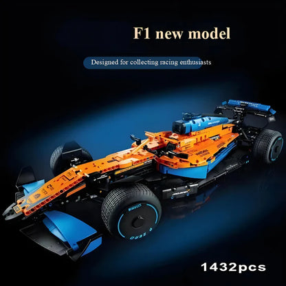 McLaren F1 Technique Version 1432 Pcs, 1:8 Scale Building Blocks Car