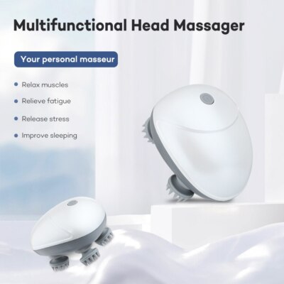Rechargeable Waterproof Scalp Massager™ – Relax, Refresh & Rejuvenate